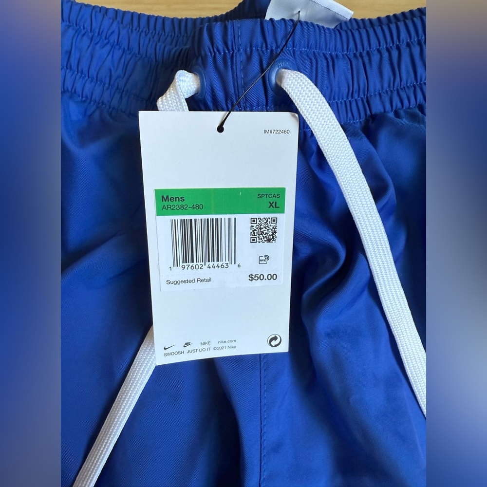 Nike Club Men's Woven Flow Shorts - AR2382-480 - Size XL - NWT - Picture 9 of 9